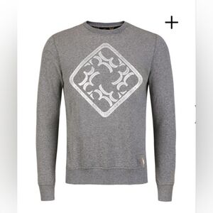 Billionaire Logo Sweatshirt " Roger ". Made in Italy. Size L